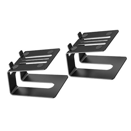 Skrivebordshøjttalerstandere Par Skridsikre Kraftige Metal Studio Monitor Standere