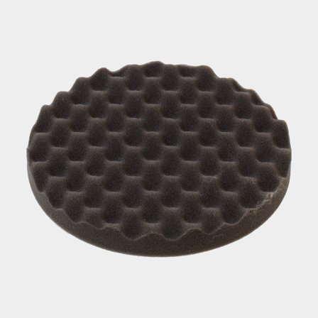 Tampon de polissage gaufré 1852-Marine, doux, Ø200 mm, convient au plateau de support Ø180 mm