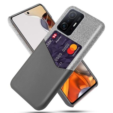 Bofink Xiaomi 11T / 11T Pro Kort Cover - Grå Silver grey