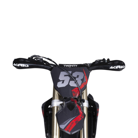 Acerbis Rally Profile Handguards KTM Orange