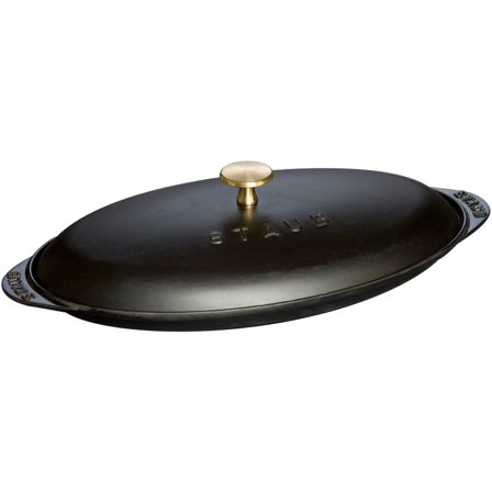 Staub La Cocotte Ovnfast Fad til fisk - Sort | KitchenOne