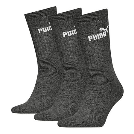 Puma Unisex Vuxen Crew Strumpor (3-pack) 6 UK-8 UK Grå
