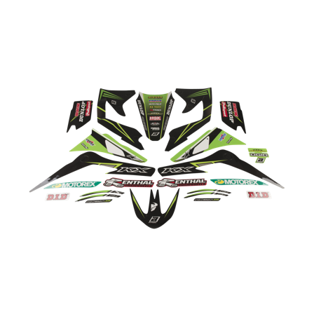 Tarrasarja Blackbird Replica Monster Energy Racing Team 2016 - Kawasaki KX 450F 2012-2015