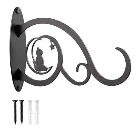 1 kpl Kasvien Ripustuskoukku Seinälle, Linnunsyöttölaitteiden, Lyhtyjen, Tuulisoittimien ja Valojen Ripustamiseen