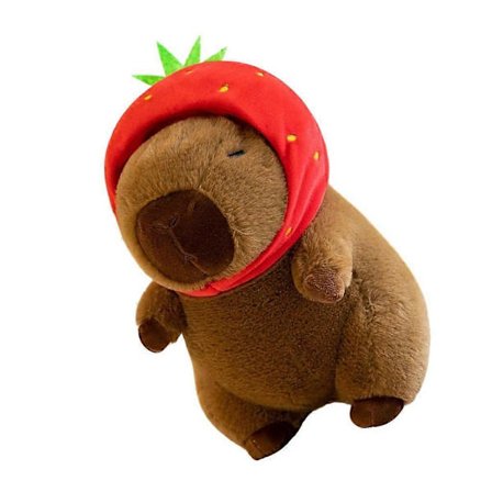 23 cm Plysjleketøy Capybara Dukker Utstoppede Dyr Leker Voksen Kontorutstillingsdukker