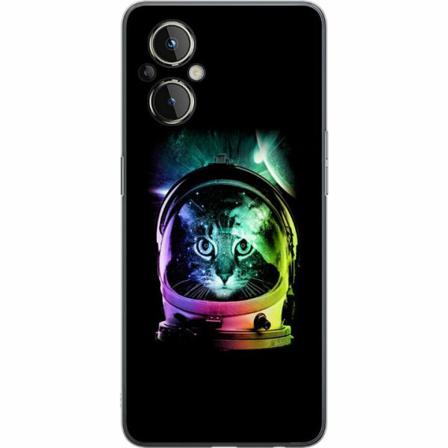Oneplus Nord N20 5g Genomskinligt Skal Space Cat