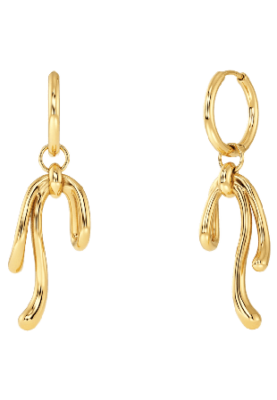 Edblad Lace Hoops Gold Smycken & klockor Dam Guld ONESIZE