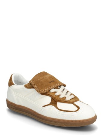 ALOHAS Tb.490 Club Soft Tan Leather Sneakers - White - 38
