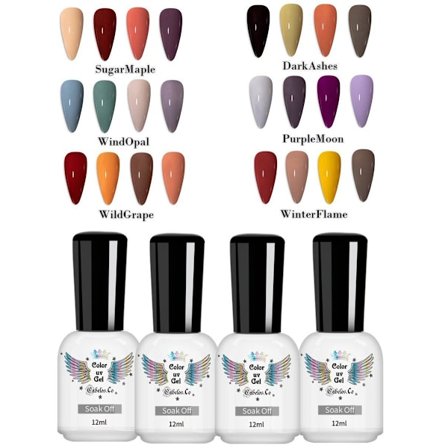 Nagellack UV Gellack Kit