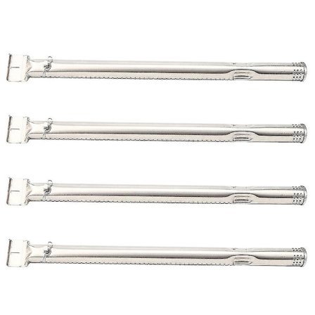 4 kpl 4-pakkaus 15 15/16' putkipoltin ruostumattomasta teräksestä, korvaava Charbroil-grillin osille, putkipoltin Guanzailta