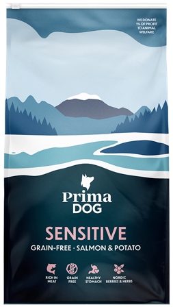 PrimaDog Grain Free Salmon & Potato 10 kg