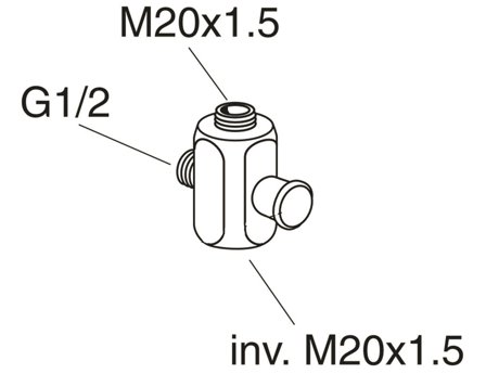 Gustavsberg GB41637315 Dusjomkaster, Baderom