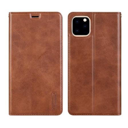 iPhone 11 - Tyylikäs Hanman Wallet -kotelo Brun