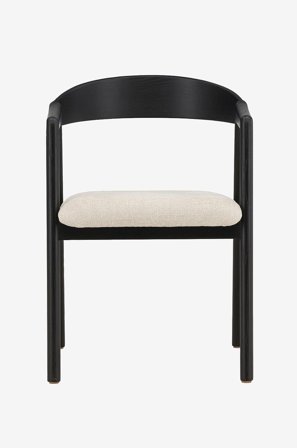 VIND - Långön spisestol, 2 stk. - Sort - Stole - Fra Homeroom