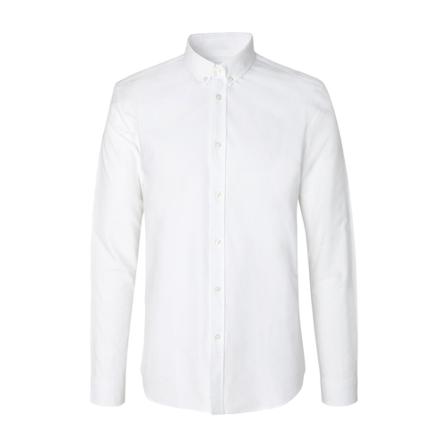 Samsøe Samsøe liam bx shirt , Wit , Heren , Maat: M