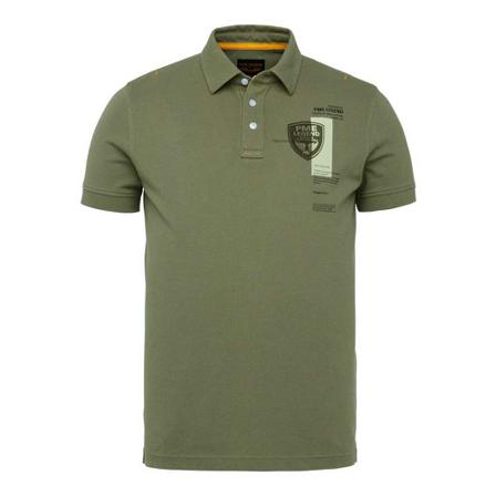 PME Legend Short sleeve polo Grøn, Herre
