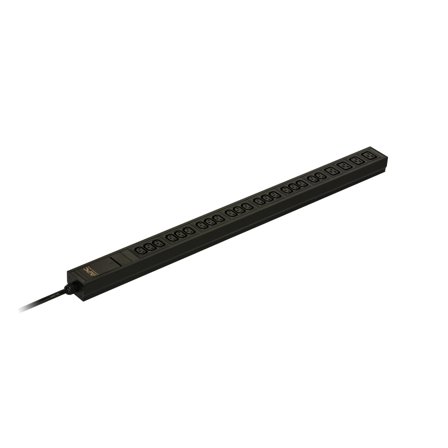 APC Easy Basic Rack PDU EPDU1116B - strømfordelerenhet - 3680 VA