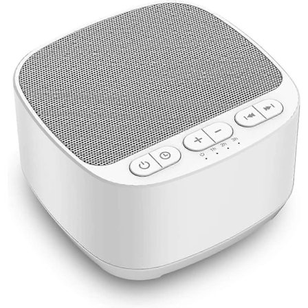 2025 Senaste Modell Sömnljud Vit Brusmaskin med 40 Naturliga Lugnande Ljud