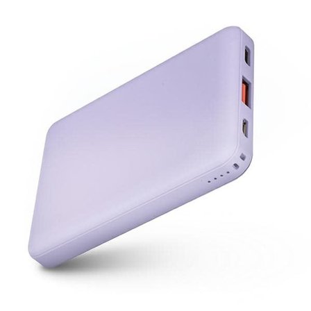 Powerbank Uniq Fuele mini 8000 mAh USB-C 18W PD hurtiglading - lavendel