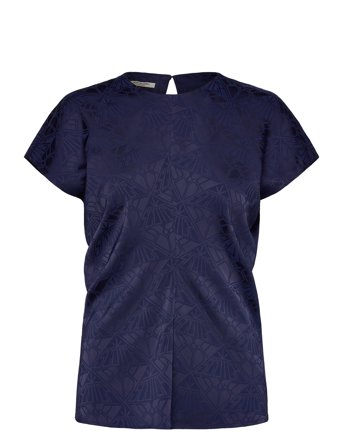 Scotch & Soda | Satin Jacquard Top | 36