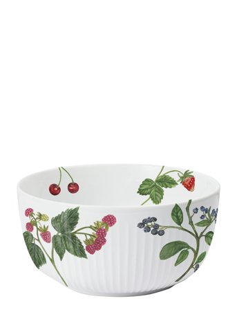 Hammershøi Summer Bowl Ø21 Cm Summer Berries White Kähler