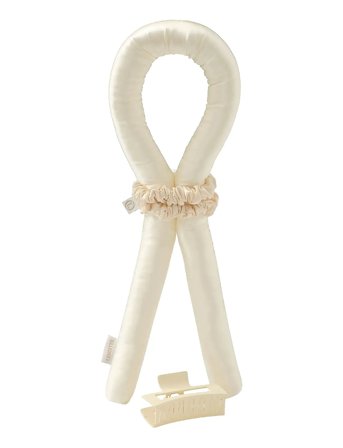 Lenoites Heatless Curls In Mulberry Silk Golden Sand, Medium - Cream - ONE SIZE