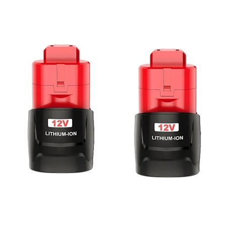 Milwaukee M12 ladattava akku, 30Ah/60Ah, 12V langattomat työkalut, 2 Pack-30Ah