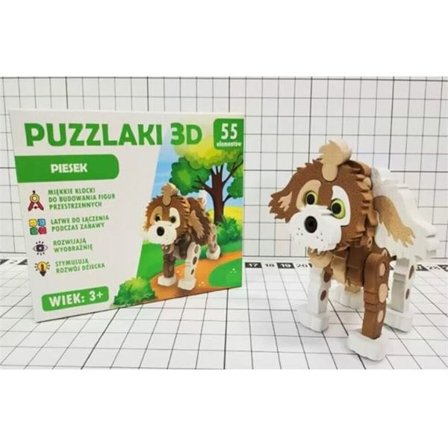 DIY 3D-lelukoira - 55 kappaletta