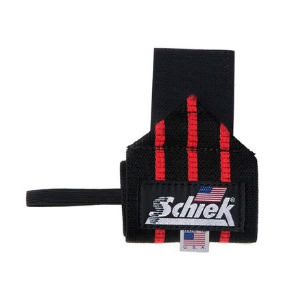 Schiek Heavy Duty Wrist Wraps 60 cm Sort