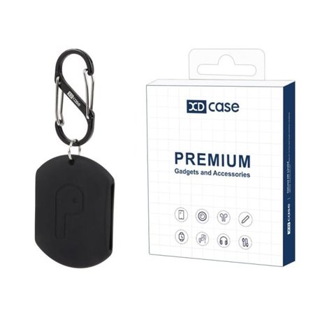 Silikoneskal med karabinhage til trådløse hovedtelefoner - Hvid