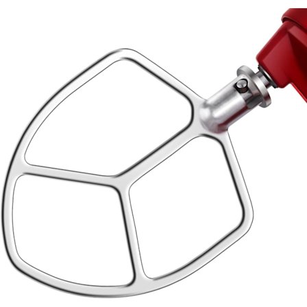 Platt visp i rostfritt stål för KitchenAid 5 & 6-Quart