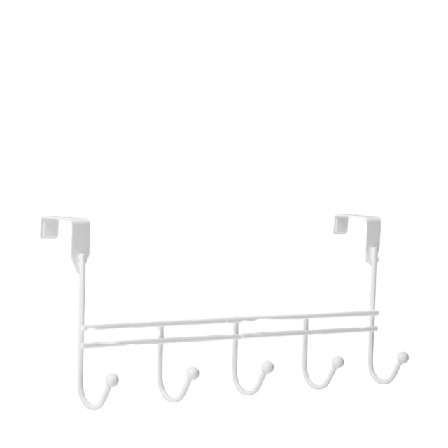 Åhléns Home Dörrhängare KROKUS 5 krokar & hängare Vit ONESIZE
