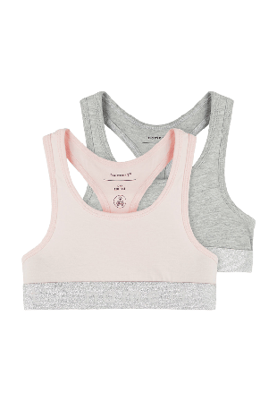 Name It Topp, 2-pack Underkläder & strumpor Dam Rosa 116