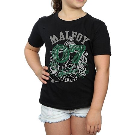 Harry Potter T-shirt för flickor med motiv av Draco Malfoy, 7-8 år