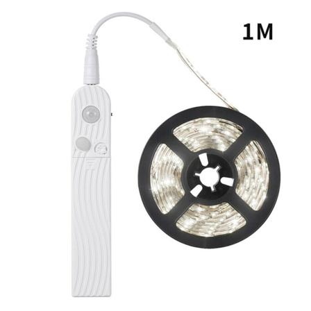 Led-induktionsbatteridriven Skåplampremsa 1,5w 200lm