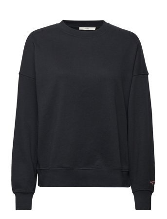 Esprit Casual Relaxed Fit Sweatshirt - Black - XSS