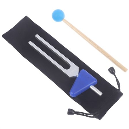 Stämgaffelset 528 Hz Chakra för DNA-Reparation Helande Gafflar Blue_QF