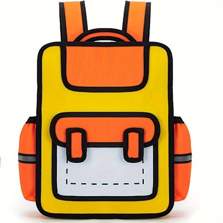 Nye og søde anime rygsække, kreative rygsække, 2D rygsække, unikke rejsetasker, afslappet stil og tilfredsstillende festivalgaver, til teenager