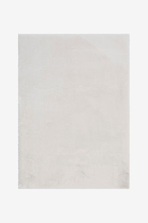 KM Home - Ryijymatto Cozy - Valkoinen - Nukka- & ryijymatot - 133X190 - - Homeroom