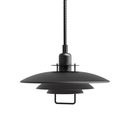 Belid - Taklampe Pendel Primus II Ø43 Svart