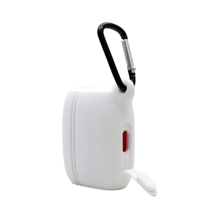 Jabra Elite Active 65t silikoneetui med spænde - Hvid