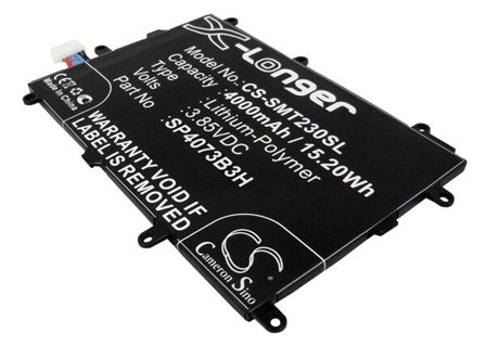 Tabletti akku Samsung SM-230, SM-230UN, SM-231 jne. varten.