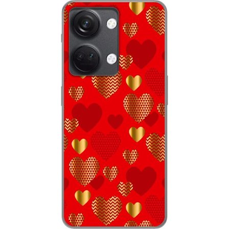 Kompatibel Mobilcover til OnePlus OnePlus Nord 3 GoldenHearts