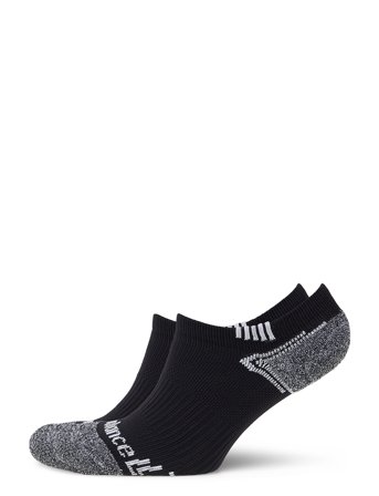 New Balance No Show Run Sock 3 Pack - Black - S