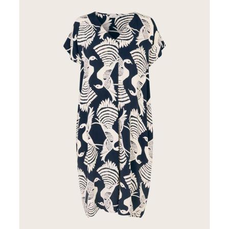 Masai, Day Dresses Blauw, Dames, Maat:M,Viscose