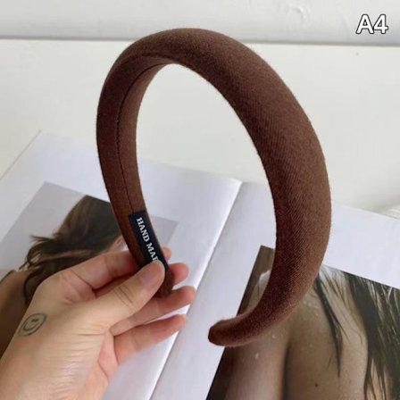 Elegant n-stil bredbremmet svamphodeplagg pannebånd for Fashi