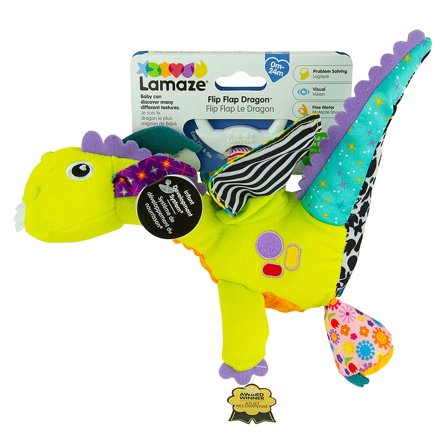 Lamaze Flip Flap Dragon, Børn & Forældre, Motorik & Bevægelse, Aktivitetslegetøj