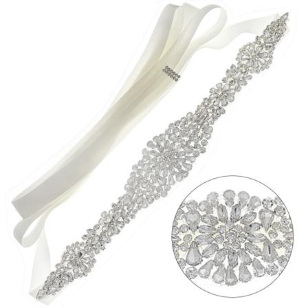 Häävyö, jossa on koristeltu timantteja, vyötäröketju morsiamelle, morsiusneidon vyö, naisten hääpukuvarusteet