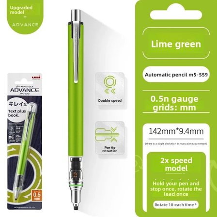 Ny Uni Kuru Toga Advance M5-559 Stiftpenna Limited Edition Japansk Illustrationsstil M3 M7 559 För Skrivande Ritning