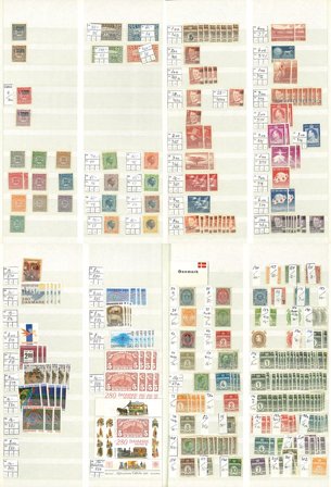 Danmark - Samling i 1 indstiksbog